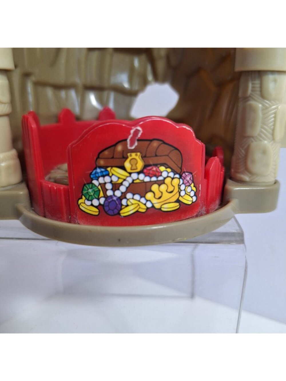 Lil Kingdom Dragon Lair Little People Rock Red Walls Cave - Picture 3 of 10